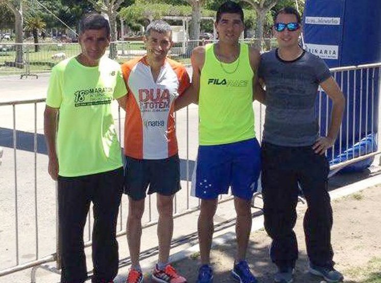 Agustín Cichilitti finalizó séptimo en el maratón "Dino Hugo Tinelli" 